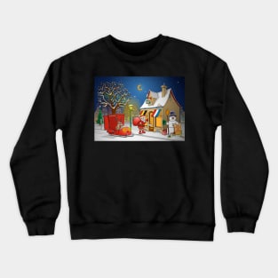 A very Merry Christmas and a happy New Year Crewneck Sweatshirt